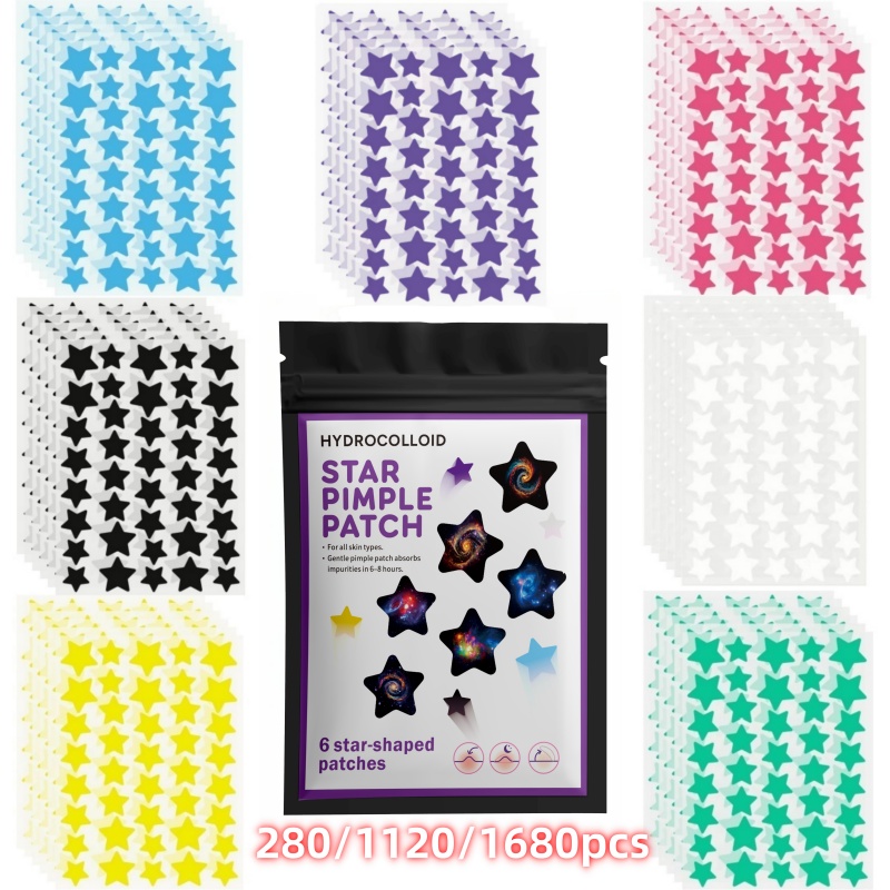 Event & Party Supply Photos - 280/1120/1680PCS Plester jerawat hidrokoloid, Plester jerawat