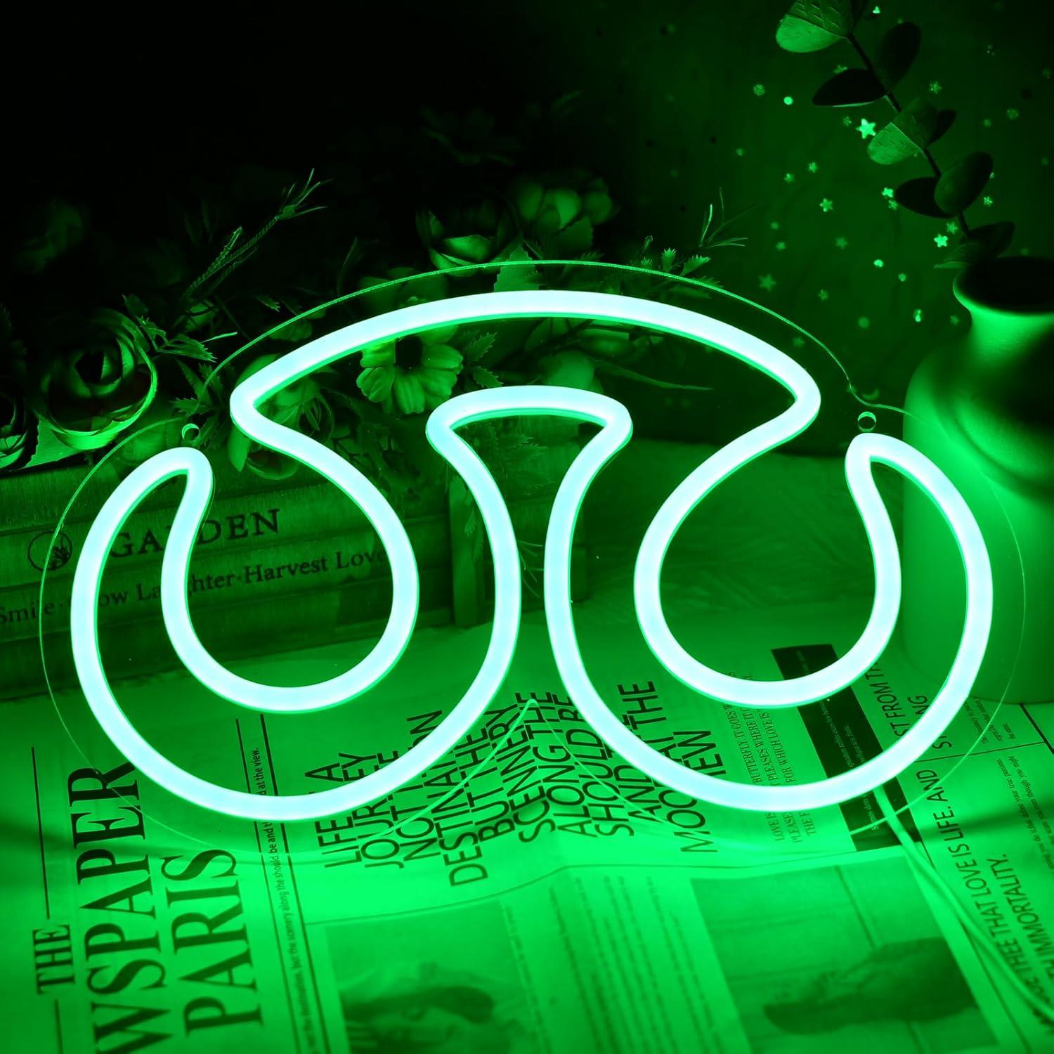 Neon Sign Party - Lampu Neon Gaming Scholar Bertenaga USB
