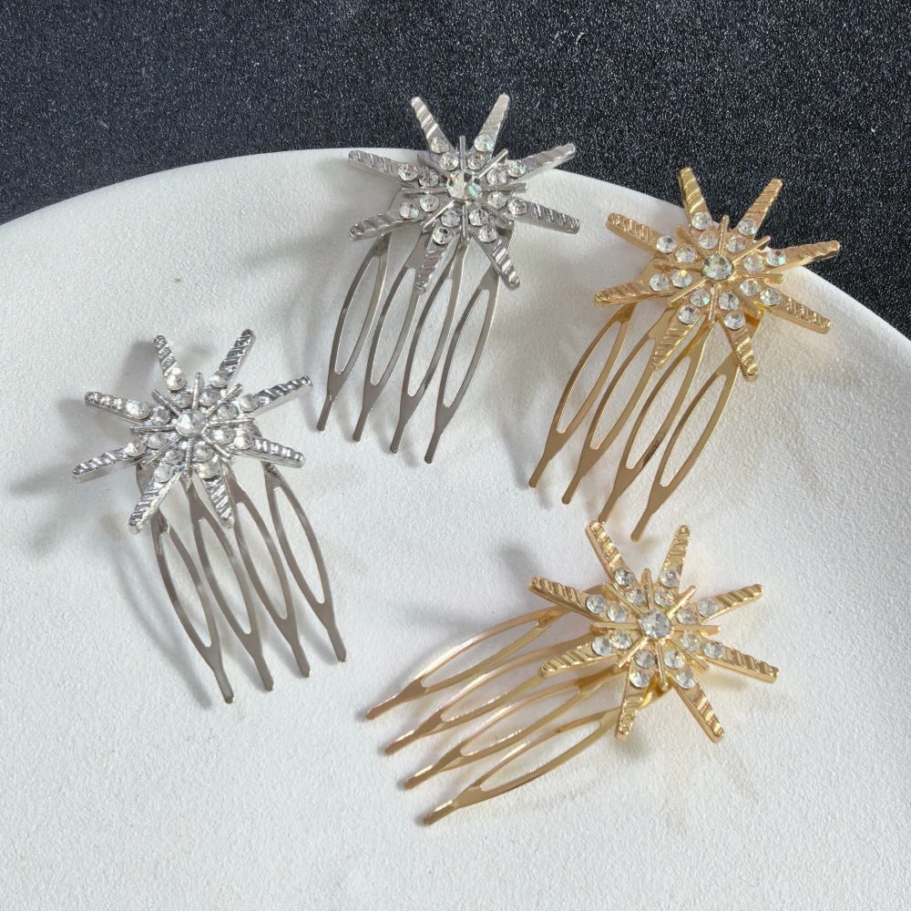 Event Suppliers - Jepit Rambut Kristal Starburst Mewah untuk