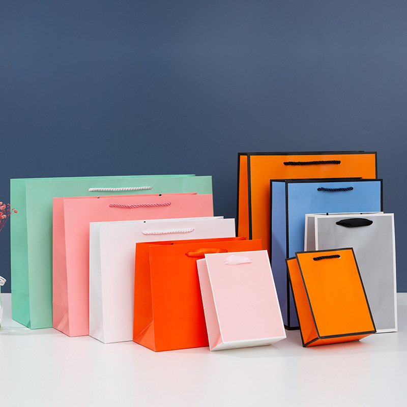 1 Pc/lot Tas Kertas Pembawa Ha - Event Party Shop ulasan dan harga