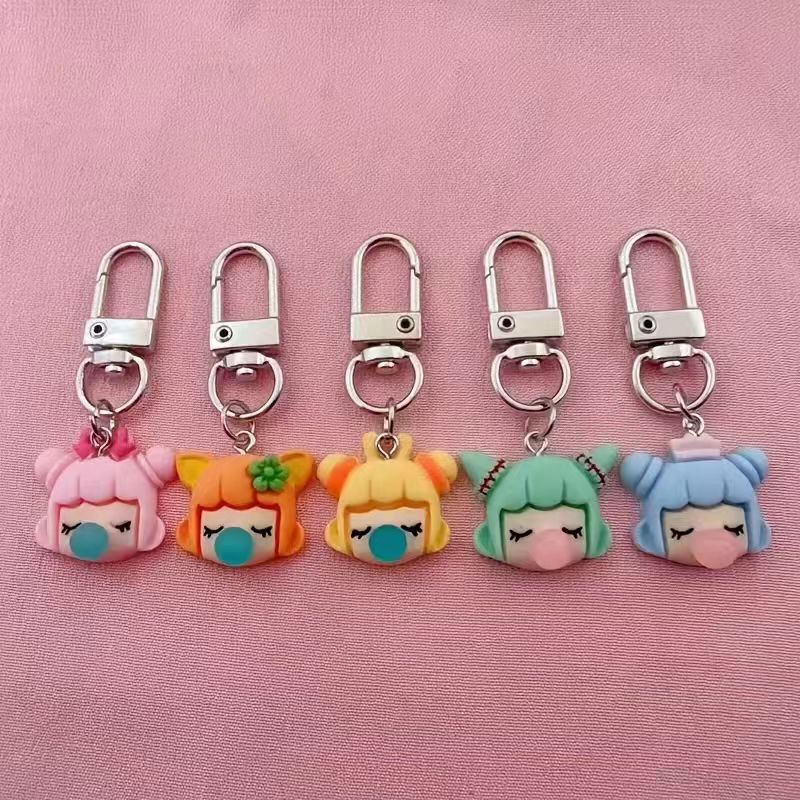 5 buah gantungan kunci resin b - Event Party ulasan dan harga