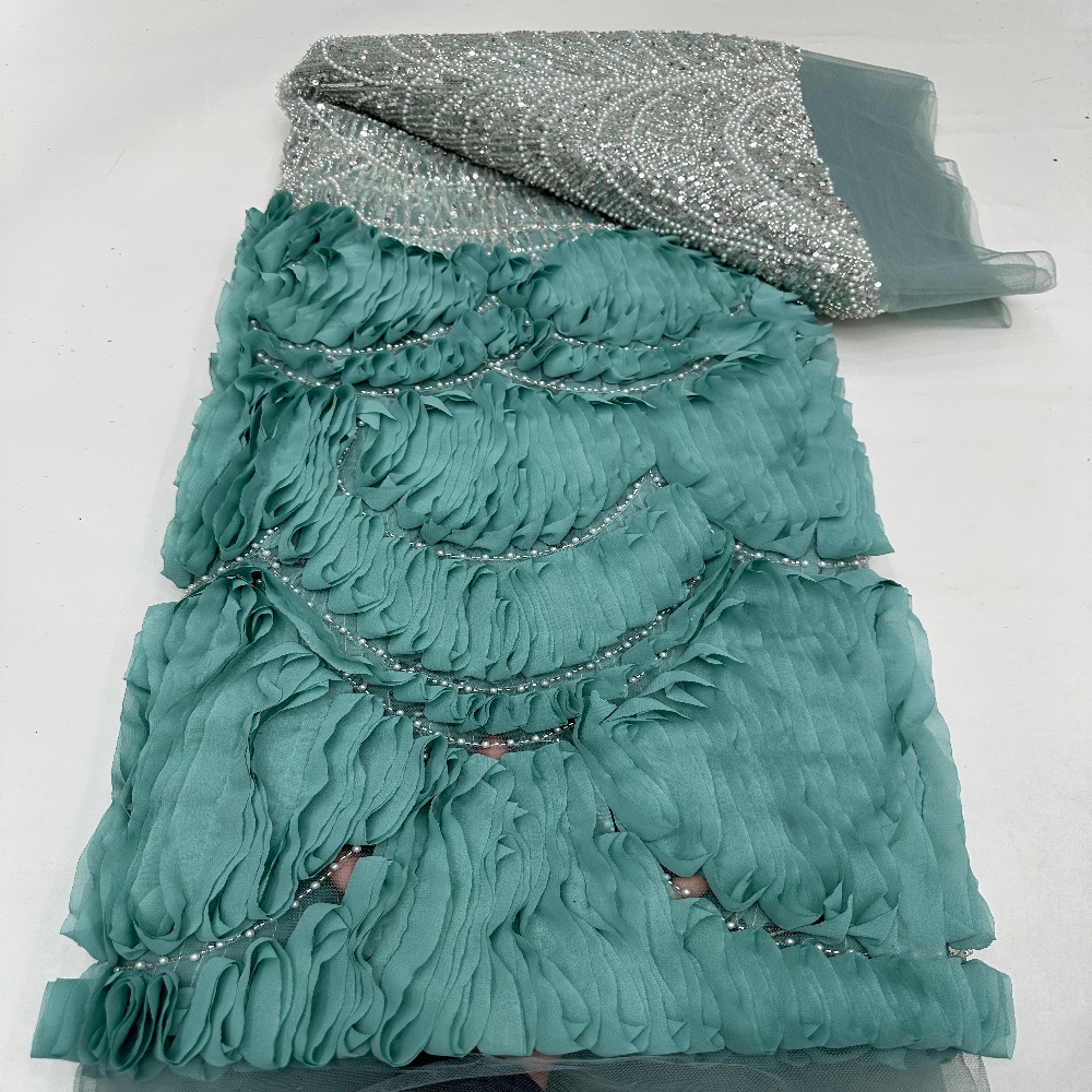 Kain Brokat Payet Afrika Mewah - Glitter Tablecloth ulasan dan harga